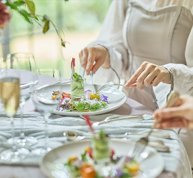 写真：お料理一例