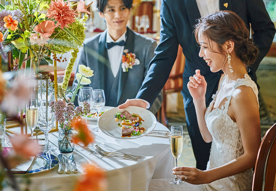 写真：お料理一例