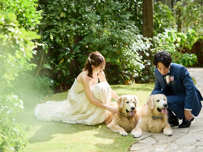 写真：ペット婚