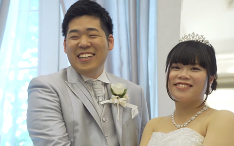 こだわりのドレスで迎えたBIGDAY！