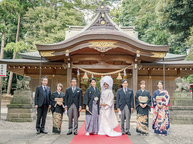 【久伊豆神社での神前式×キャメロットヒルズでの会食会】～白無垢での神前式とドレスでのパーティが叶う限定プラン～